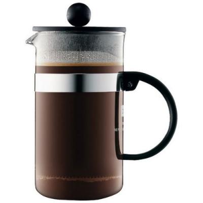 Bodum Bistro Nouveau 3 Cup French Press Coffee Maker Black 1573-01