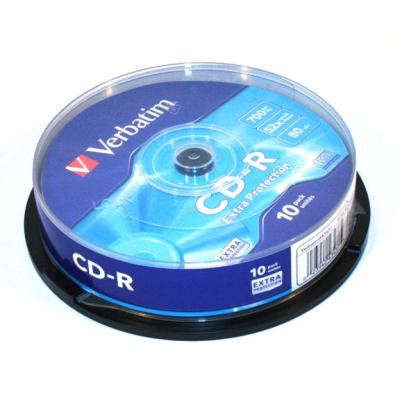 Verbatim CD-R 700MB 80min Spindle of 10