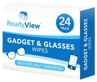 Ready View Individually Wrapped Gadget and Glasses Cleaning Wipes White 24Pk 972166 Ready View Individually Wrapped Gadget and Glasses Cleaning Wipes White 24Pk 972166