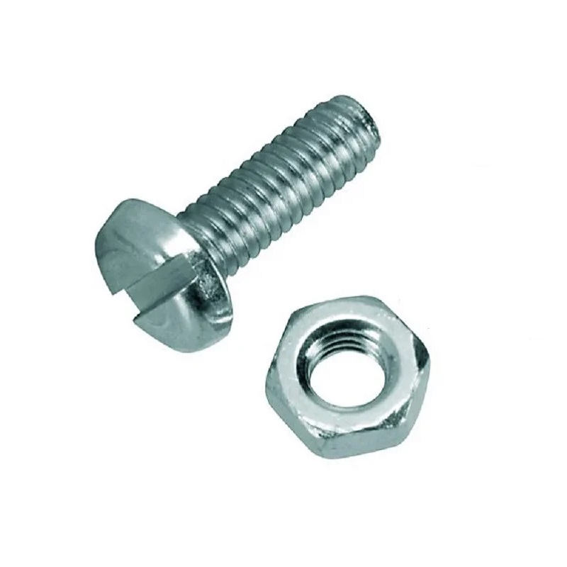 Pozi Pan Head Machine Screws & Nuts Zinc 5mm x 40mm Pack of 7 4124 | Value Packs
