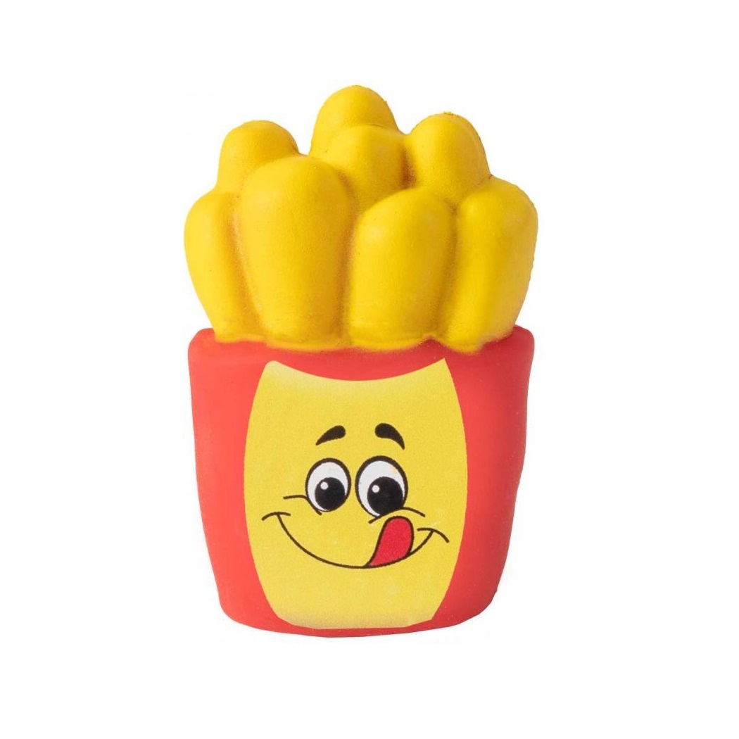 HTI Jokes and Gags Frankie Fries Yellow 30TT1 | Super Squeezy | Squishy | Stretchy | Quirky Toy