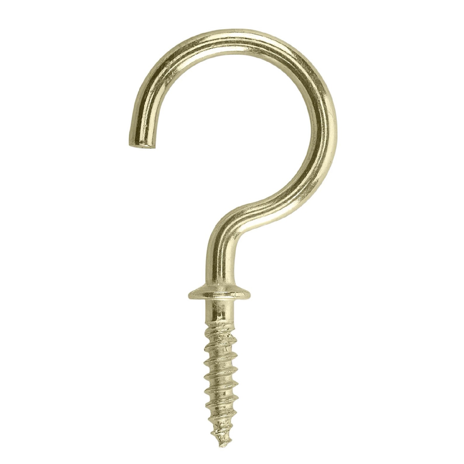 Value Packs Cup Hooks Brassed 1 1-2-Inch 40mm Pack of 8 0720