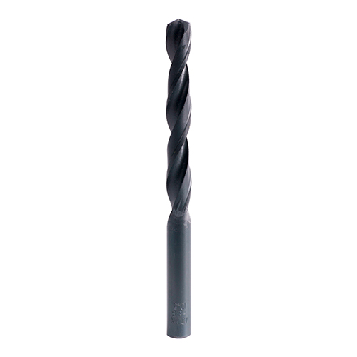 Timco Addax HSS Roll Forged Jobber Drill Bit Grey 4mm Pack of 2 HSSRR4 | Black Oxide Finish | Used For Drilling