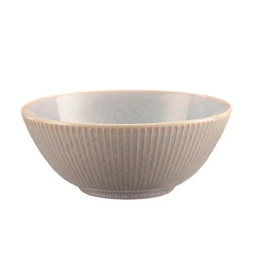 Rayware Mason Cash Reactive Linear Bowl Grey 16cm 2002.260 | Dishwasher and Microwave Safe