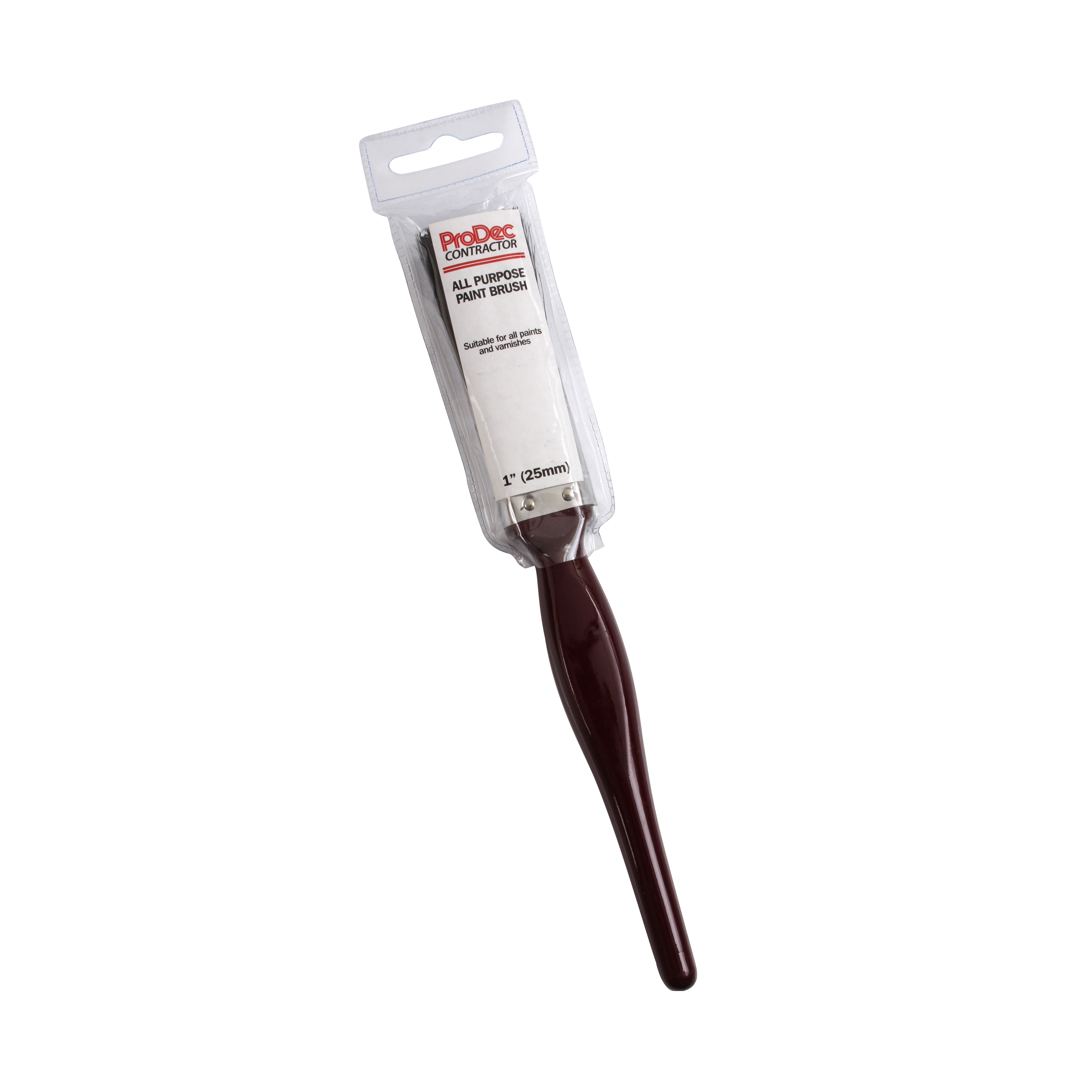 Prodec All Purpose Paint and Varnish Brush Brown and Black 1-Inch PBPT012