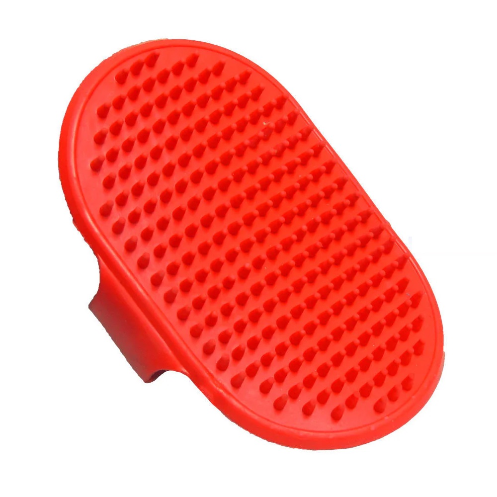 151 Pride and Groom Rubber Grooming Pad Red PAP008A 151 Pride and Groom Rubber Grooming Pad Red PAP008A
