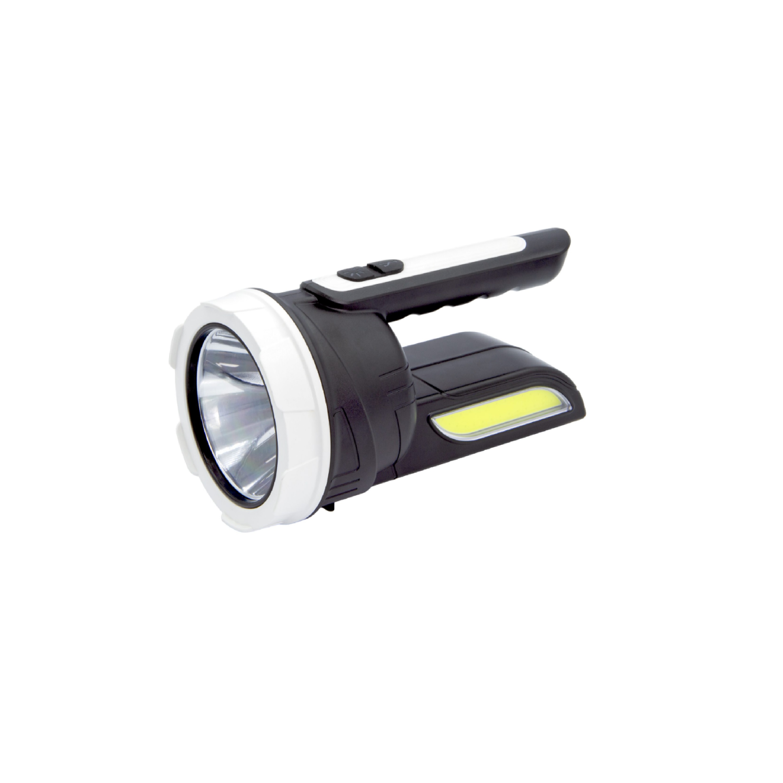 Rolson Rechargeable Portable Worklight Black 3W 198mm x 100mm x 100mm 61482-H1