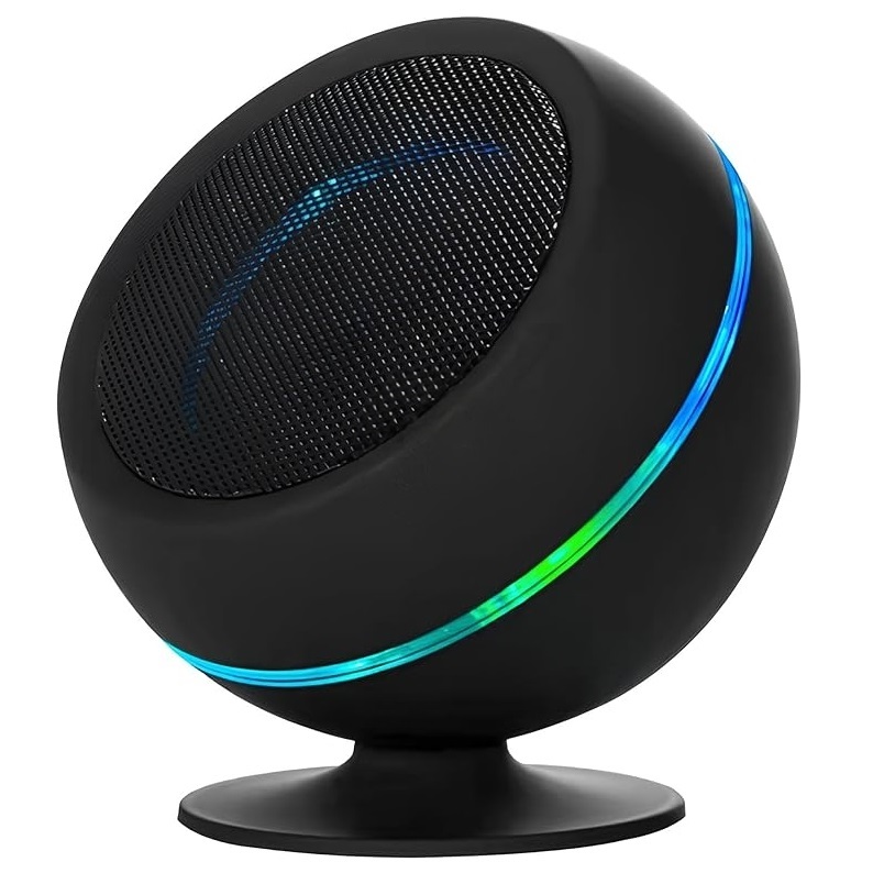 Trybe Electronics Wireless Bluetooth Speaker with LED Black 109500450 | Charging Time 1-2 Hours | 5 Watt | 4 Hours Playtime Trybe Electronics Wireless Bluetooth Speaker with LED Black 109500450 | Charging Time 1-2 Hours | 5 Watt | 4 Hours Playtime