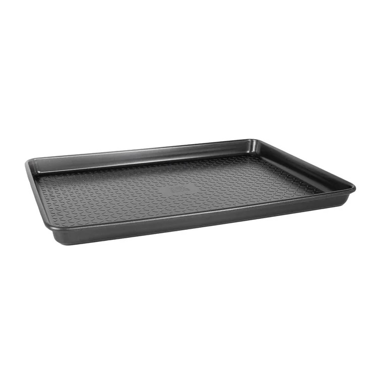 The Hairy Bikers Rectangular Non-Stick Oven Tray Black Extra Large 2.4cm x 30cm x 44.7cm BKW1674 | Oven Safe | Dishwasher Safe | PFOA Free | Freezer Safe The Hairy Bikers Rectangular Non-Stick Oven Tray Black Extra Large 2.4cm x 30cm x 44.7cm BKW1674 | Oven Safe | Dishwasher Safe | PFOA Free | Freezer Safe