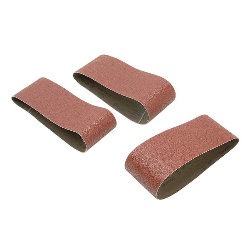 Black Plus Decker Assorted Grit Sanding Belts Brown 75mm x 457mm Pack of 3 X33116 Black Plus Decker Assorted Grit Sanding Belts Brown 75mm x 457mm Pack of 3 X33116