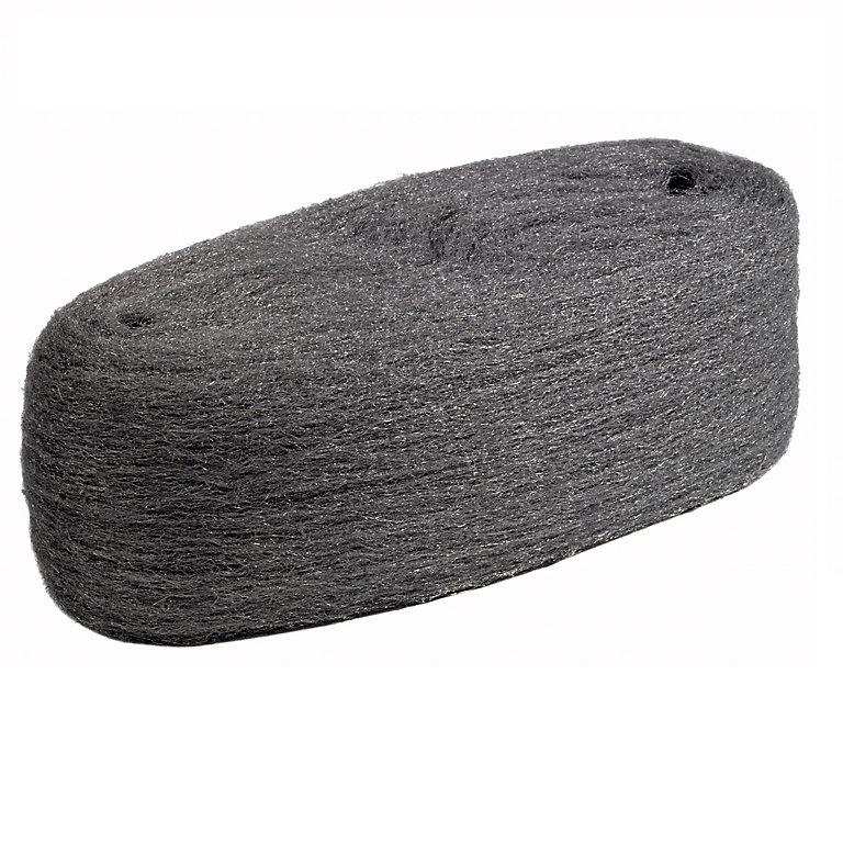 National Abrasives Versatile Steel Wool Pads Grey 150g 095623 | For Cleaning-Polishing-Sanding and Rust Removal | Heavy Duty Multi-Purpose Use