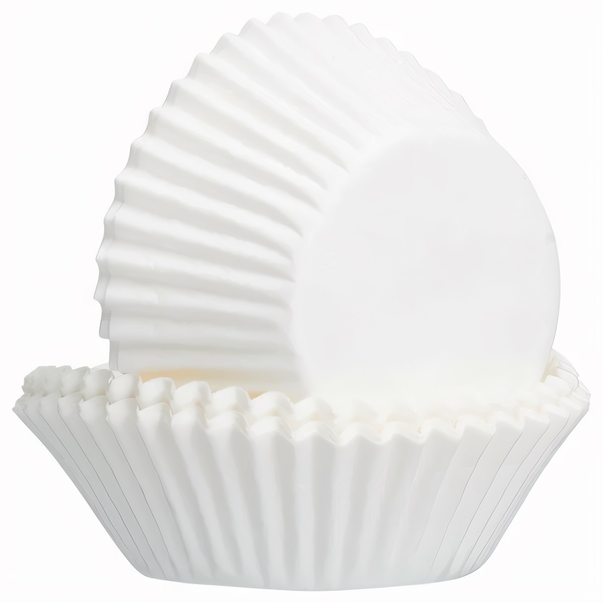 Mason Cash Cupcake Baking Cases White Pack of 50 L16cm x W10cm x H4cm 2007.778