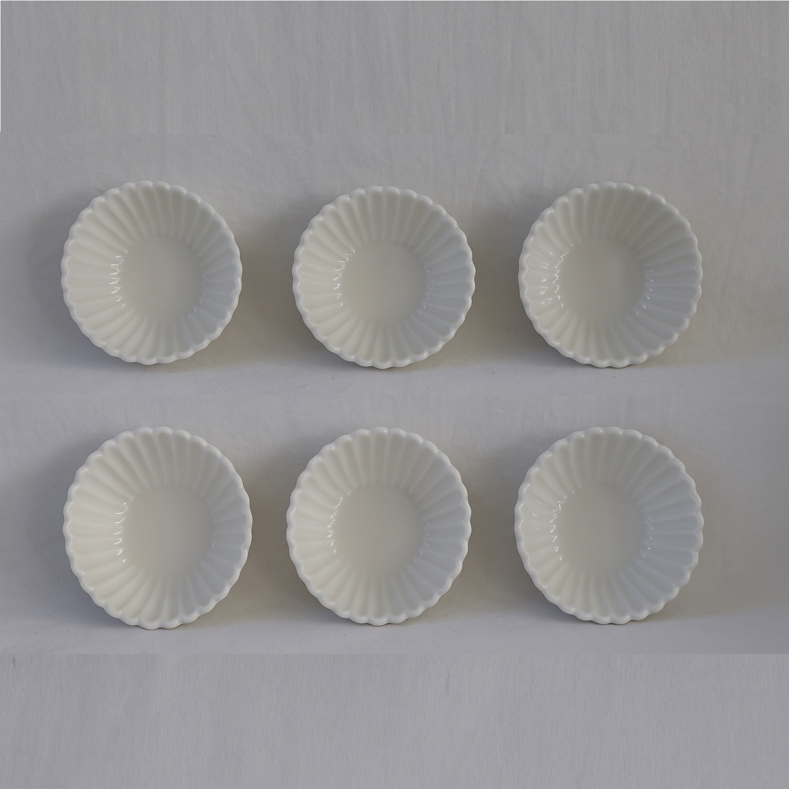 Excellent Houseware Porcelain Snack and Serving Bowl White Set of 6 798000250 Excellent Houseware Porcelain Snack and Serving Bowl White Set of 6 798000250