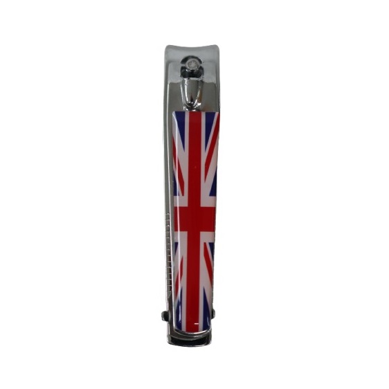 London Souvenir Union Jack Nail Clipper Multicoloured MKR03A | Stainless Steel Cutter | Travel Keepsake | Grooming Tool