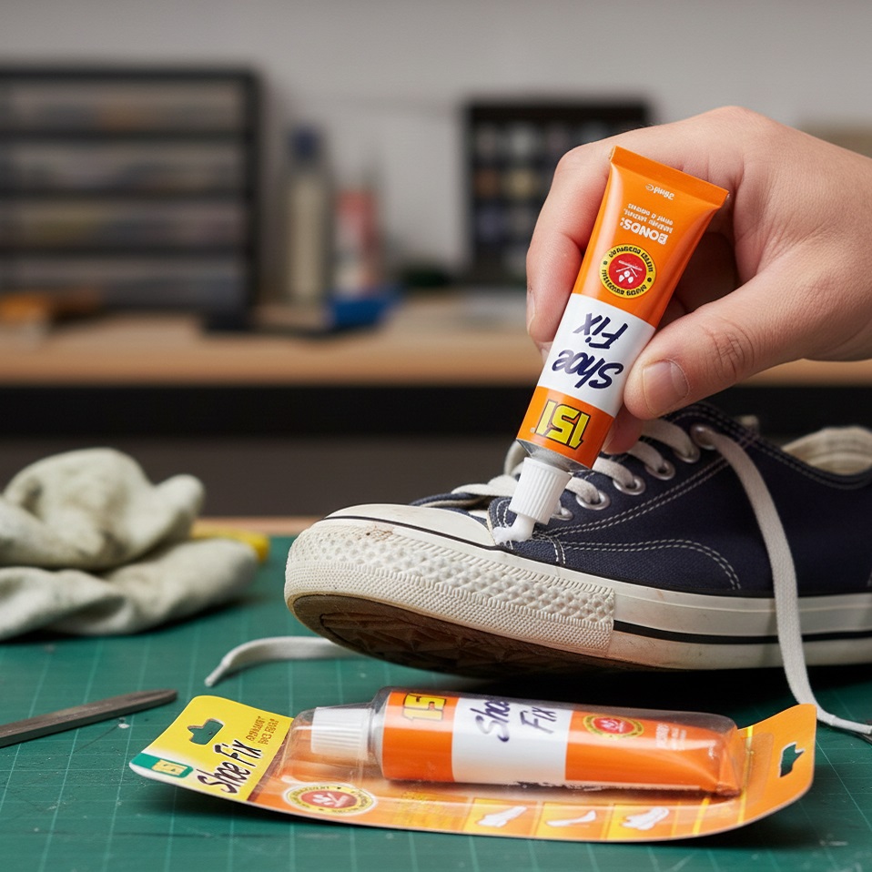 151 Shoe Fix Adhesive White 30ml 1511166 | Permanent Shoe Repair | Water Resistant | Bonds Leather - Rubber - Vinyl - Canvas | Suitable for Outdoor Shoes-High Heels and Trainers