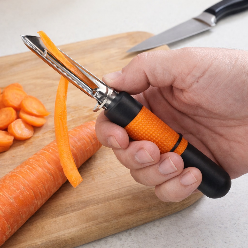 Chef Aid Lancashire Peeler With Plastic Handle Multicolour W7958