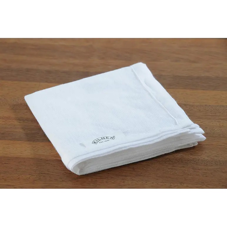 Kilner Muslin Square Cloth White 50cm x 50cm 0025.415 | Reusable Cotton Straining Cloth