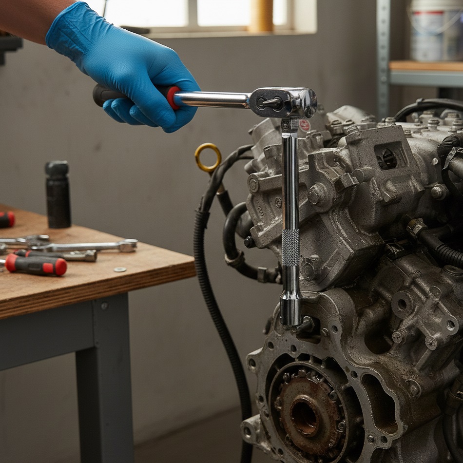 Amtech Wobble Extension Drive Set Chrome Pack of 4 I4255