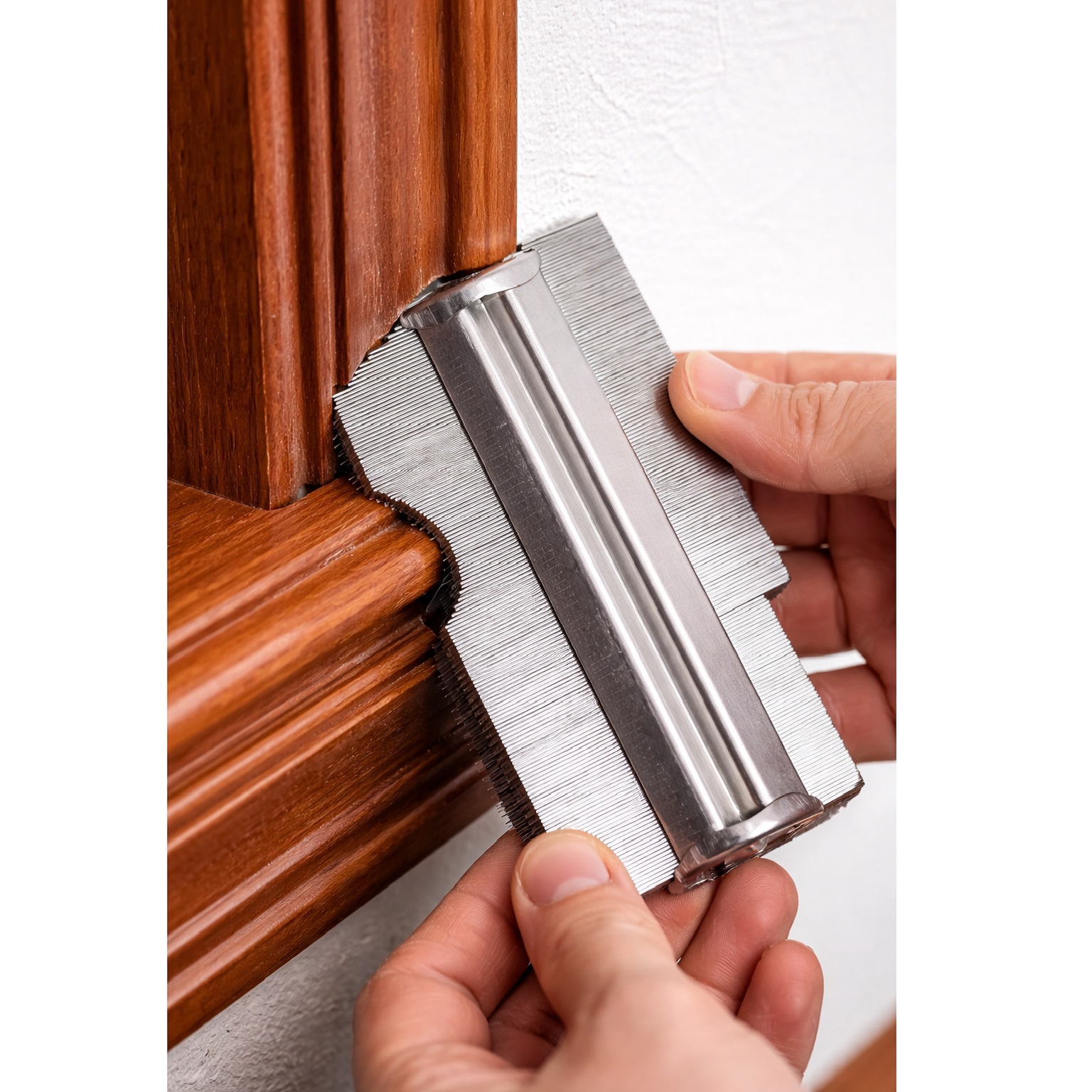 Amtech Professional Metal Contour Gauge Metallic Silver 5-Inch P3200 | Use to Measure and Draw Contours | Durable Metal Body