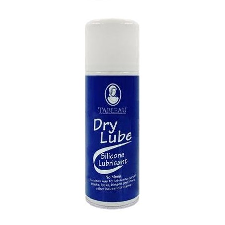 Tableau Dry Lube Silicone Lubricant Spray Blue and White 200ml RDL2 | Clean Non Greasy Lubrication | No Mess Formula