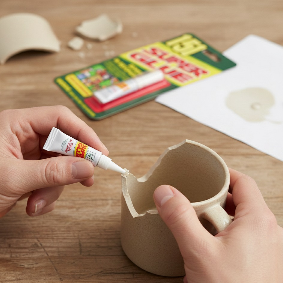 151 Super Glue Tube Clear 3g 00040 | Fast Acting | Super Strong | Bonds in Seconds | Clean and Easy Application | Sticks Pottery-Rubber-Most Plastics-Fine China-Aluminium-All Jewellery and Many Other Household Items | Bonds Skin and Eyes in Seconds