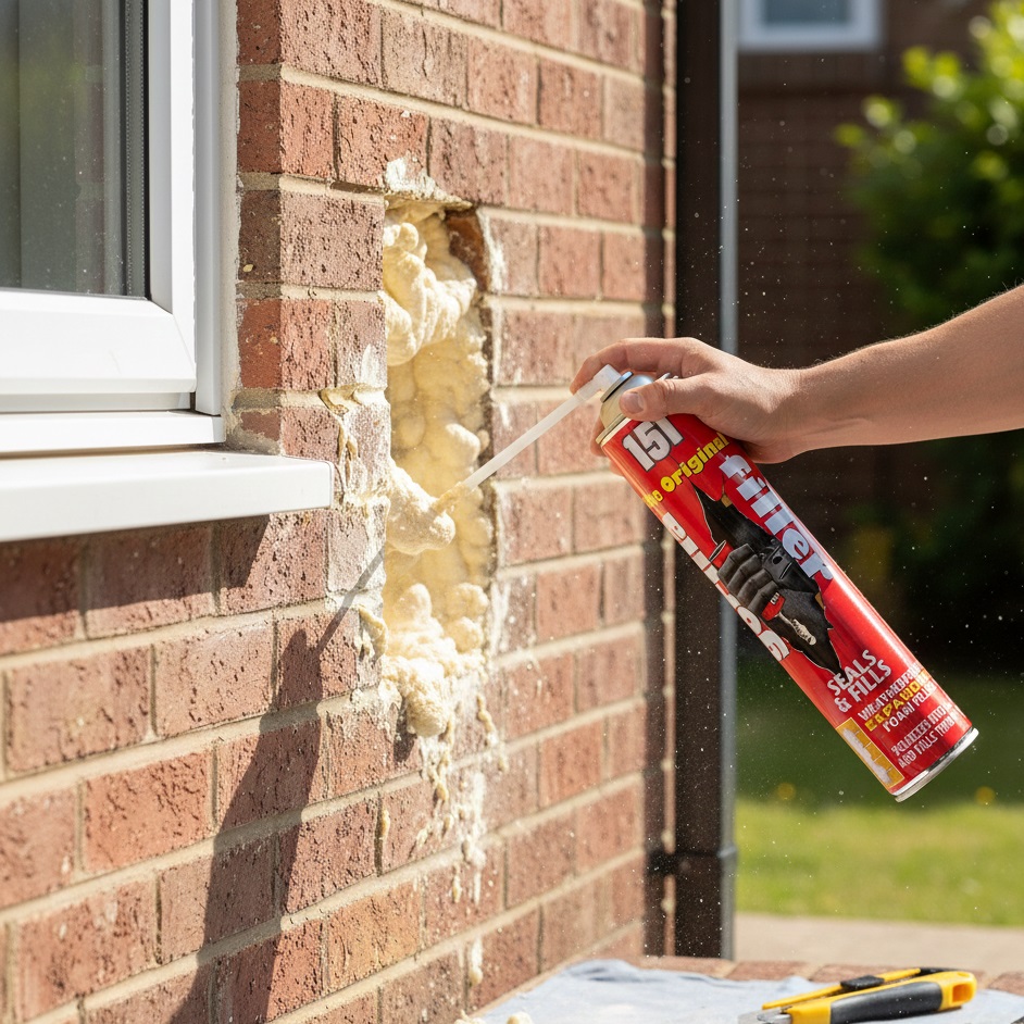 151 The Original Gorilla Filler 750ml GF1 | Seals and Fills | Weatherproof | Squeezes into Gap and Fills