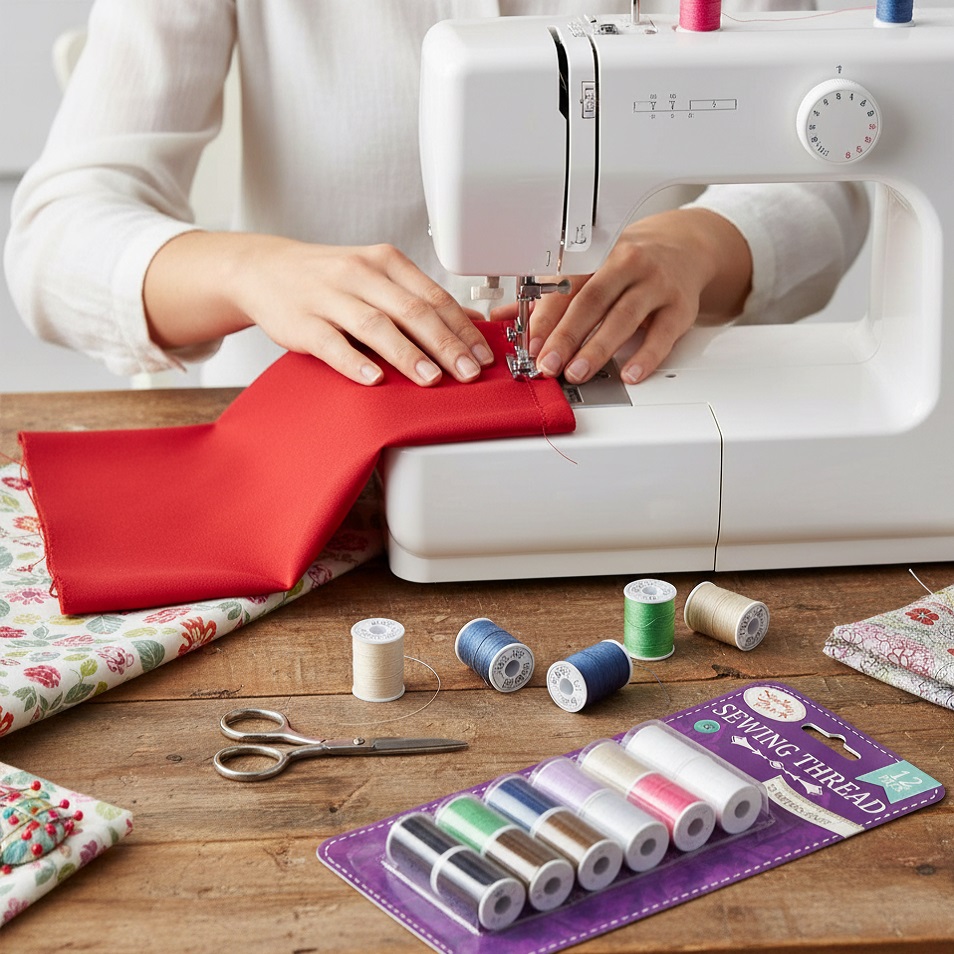 151 Sewing Box Sewing Thread Assorted Colours 32Mtr Pack of 12 SEW1079 151 Sewing Box Sewing Thread Assorted Colours 32Mtr Pack of 12 SEW1079