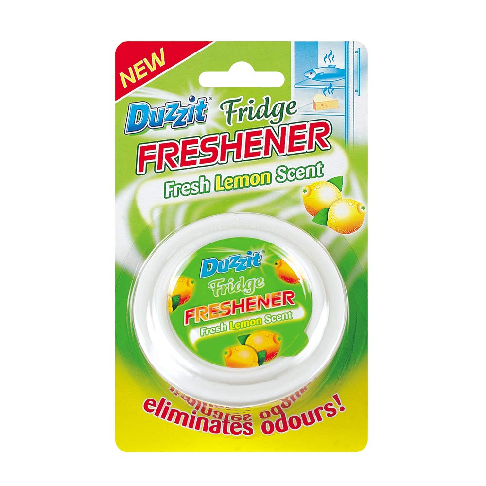 151 Duzzit Fridge Freshener Multicoloured DZT1069 | Fresh Lemon Scent | Eliminates Odours