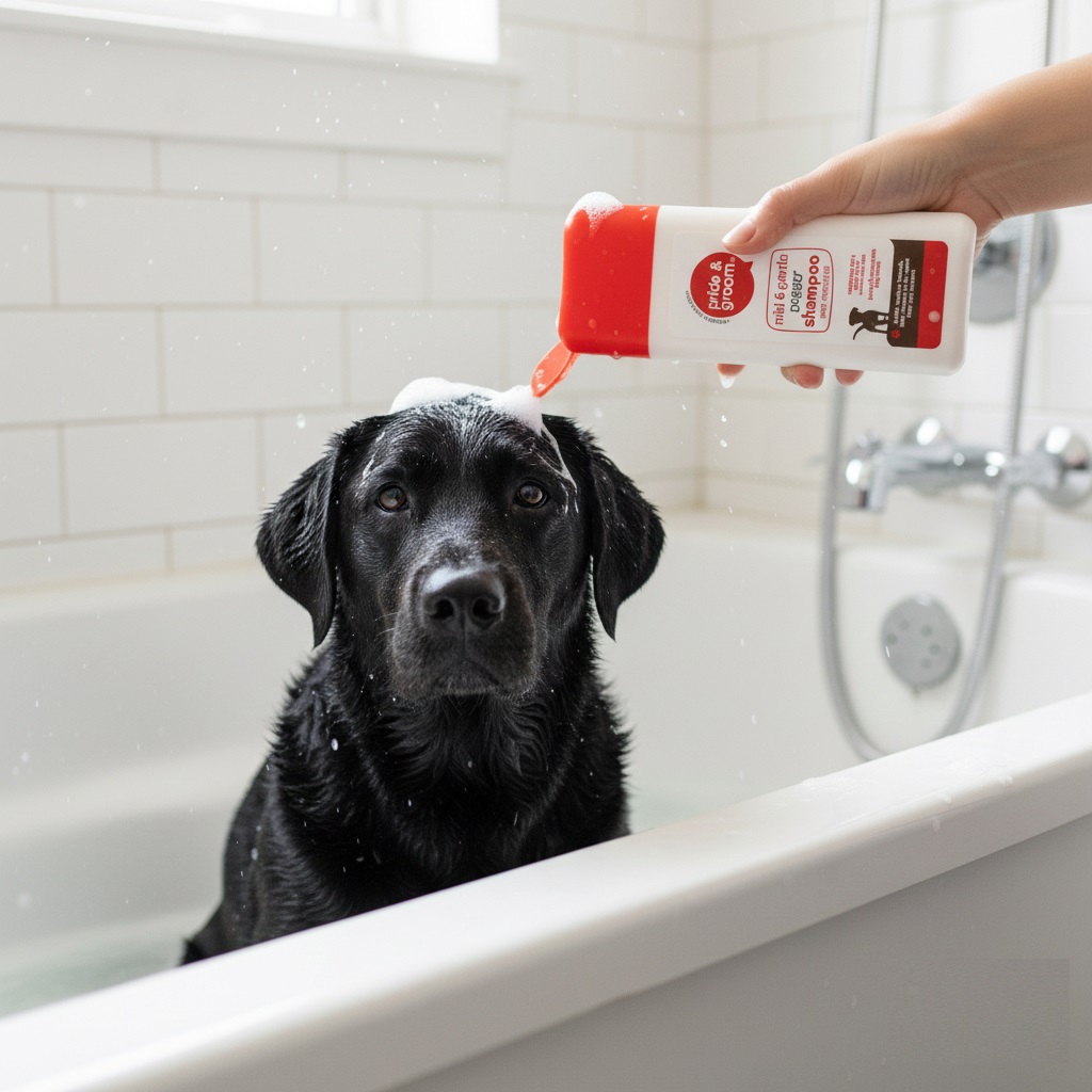 151 Pride and Groom Cherry Fragrance Shed Control Medicated Doggie Shampoo 300ml PG1008A | Helps Control Excess Shedding and Revitalises-Softens and Shines Pet Skin and Coat 151 Pride and Groom Cherry Fragrance Shed Control Medicated Doggie Shampoo 300ml PG1008A | Helps Control Excess Shedding and Revitalises-Softens and Shines Pet Skin and Coat