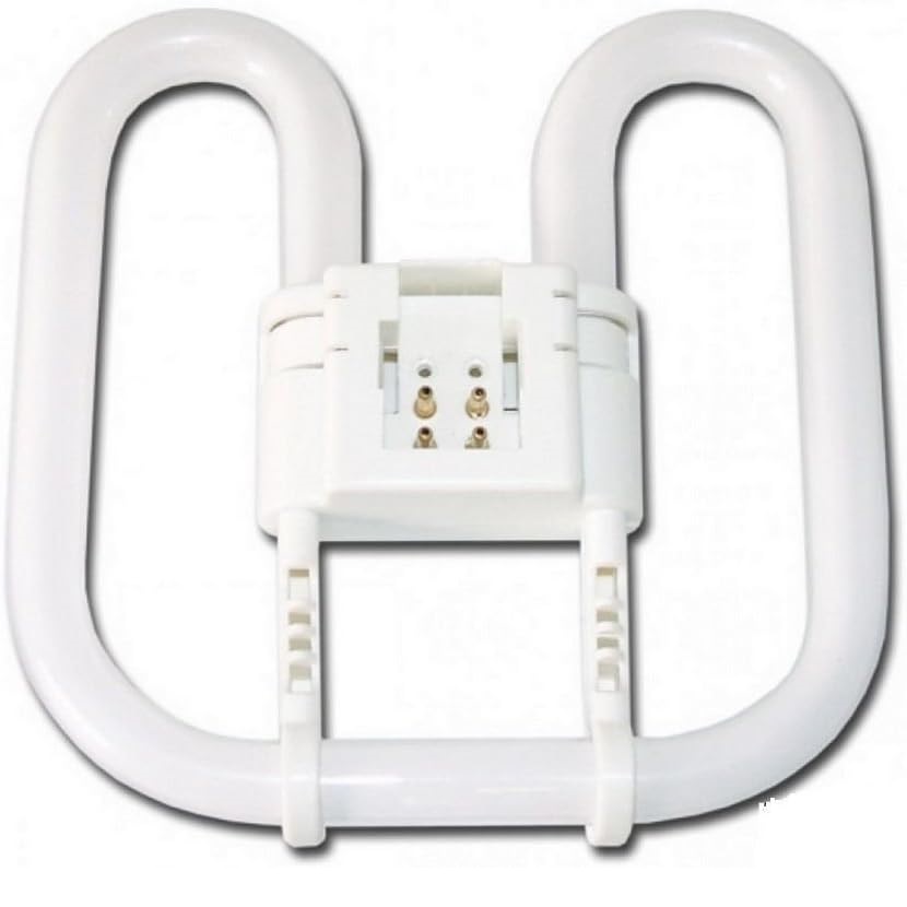 PowerPlus 2D Fluorescent Tube White 3014 | 16W | 4 Pin | 1050 Lumens | Cool White 4000K | 220-240V | Long lasting LED Technology | Offers Up to 8000Hrs