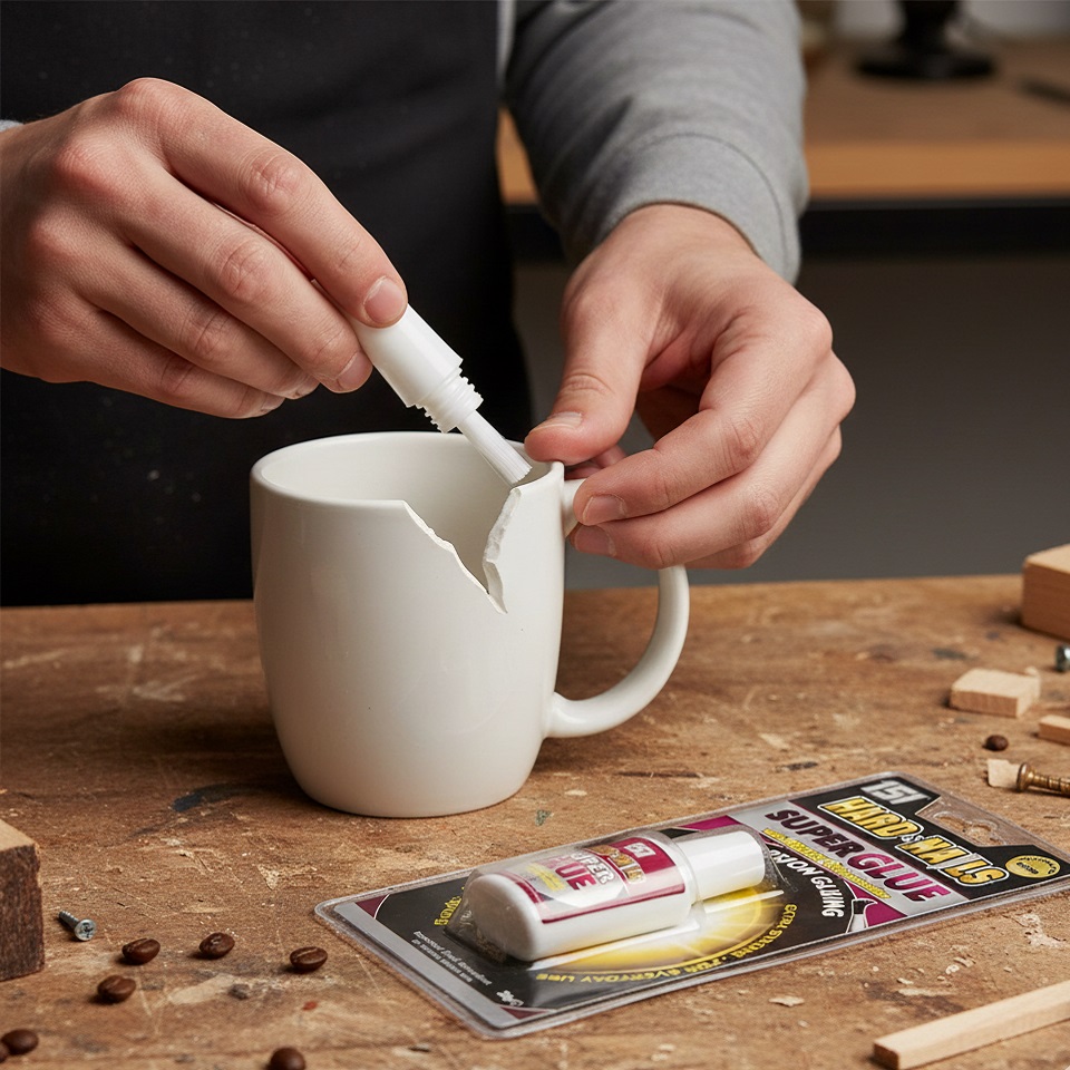 151 Superglue with Brush On Application Clear 20g 1511183 | For Precious Gluing | Hard as Nails | Quick to Bonds | Extra Strong | Bonds Wood-Ceramics-Rubber | For Everyday Use