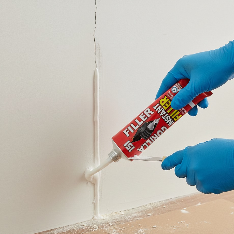 151 Gorilla Instant Filler Tube White 300g GF5 | Easy to Use | Ready Mix | Shrink and Crack Resistant | Quick Drying 151 Gorilla Instant Filler Tube White 300g GF5 | Easy to Use | Ready Mix | Shrink and Crack Resistant | Quick Drying