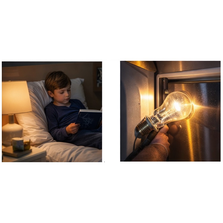 Linx 30W ES GLS Halogen Lamp Clear LX0123 | 40W Equivalent | Warm White | Household Lighting