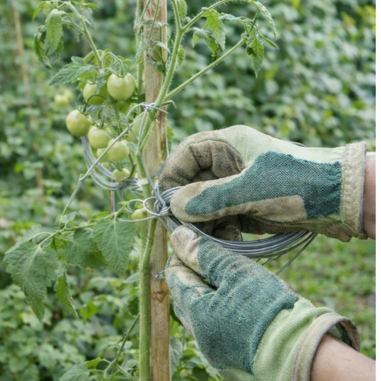 Green Jem Galvanised Garden Wire Silver Finish 14Mtr x 1.2mm GSGW14 | Heavy Duty Plant Support Wire | For Tying-Fixing and Securing Outdoor Gardening Use