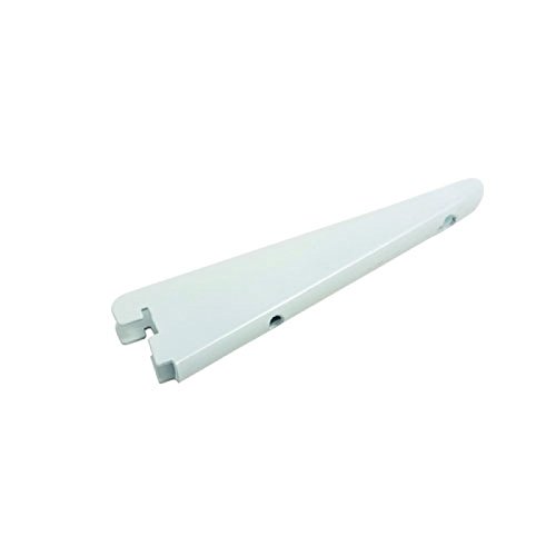 Sapphire Heavy Duty Shelf Brackets Wall Fixing White 27cm SDB270BC | Wall Mount Supports
