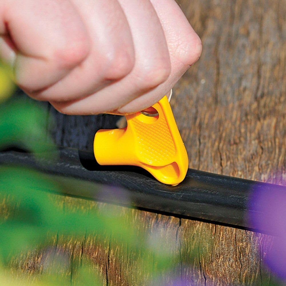 Hozelock Automatic Watering Hole Punch Tool Yellow 4mm and 13mm 2799 | Sharp Point Mainline Pipe Cutter | Integrated Hex Spanner Key for Micro Drip Emitters | UV Stable Plastic Drip Irrigation Tool | Supplied with Complete Fittings Hozelock Automatic Watering Hole Punch Tool Yellow 4mm and 13mm 2799 | Sharp Point Mainline Pipe Cutter | Integrated Hex Spanner Key for Micro Drip Emitters | UV Stable Plastic Drip Irrigation Tool | Supplied with Complete Fittings