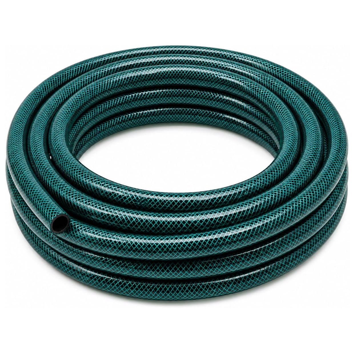 Hozelock Multi-Purpose Regular Use Hose Green 15Mtr | Flexible and Lightweight | Hardwearing | Lawn Irrigation Hose | Outdoor Water Hose | Supplied with Complete Fittings