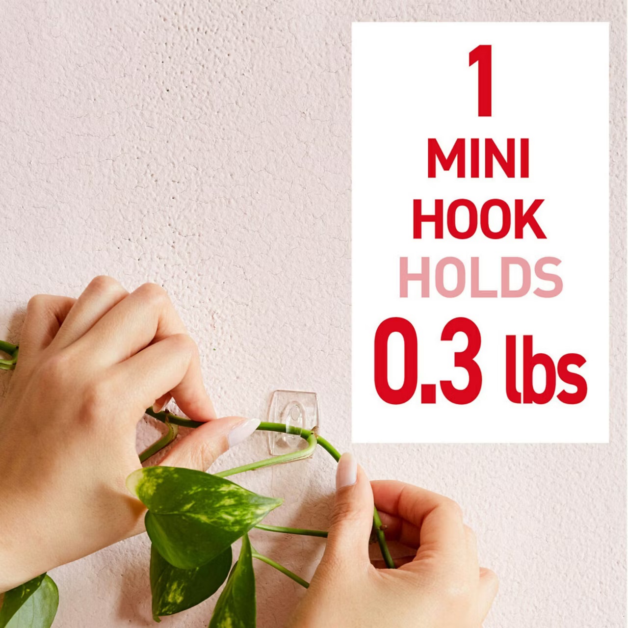3M Command Mini Hooks with Strips Clear 17006CLRUKN | 6 Hooks and 8 Small Strips | Damage Free Hanging | Holds Strongly | Removes Cleanly 3M Command Mini Hooks with Strips Clear 17006CLRUKN | 6 Hooks and 8 Small Strips | Damage Free Hanging | Holds Strongly | Removes Cleanly